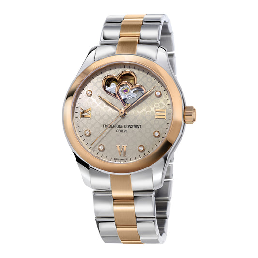 Reloj Frederique Heart Beat FC-310LGDHB3B2B