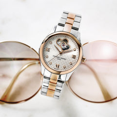Reloj Frederique Heart Beat Femenino FC-310LGDHB3B2B