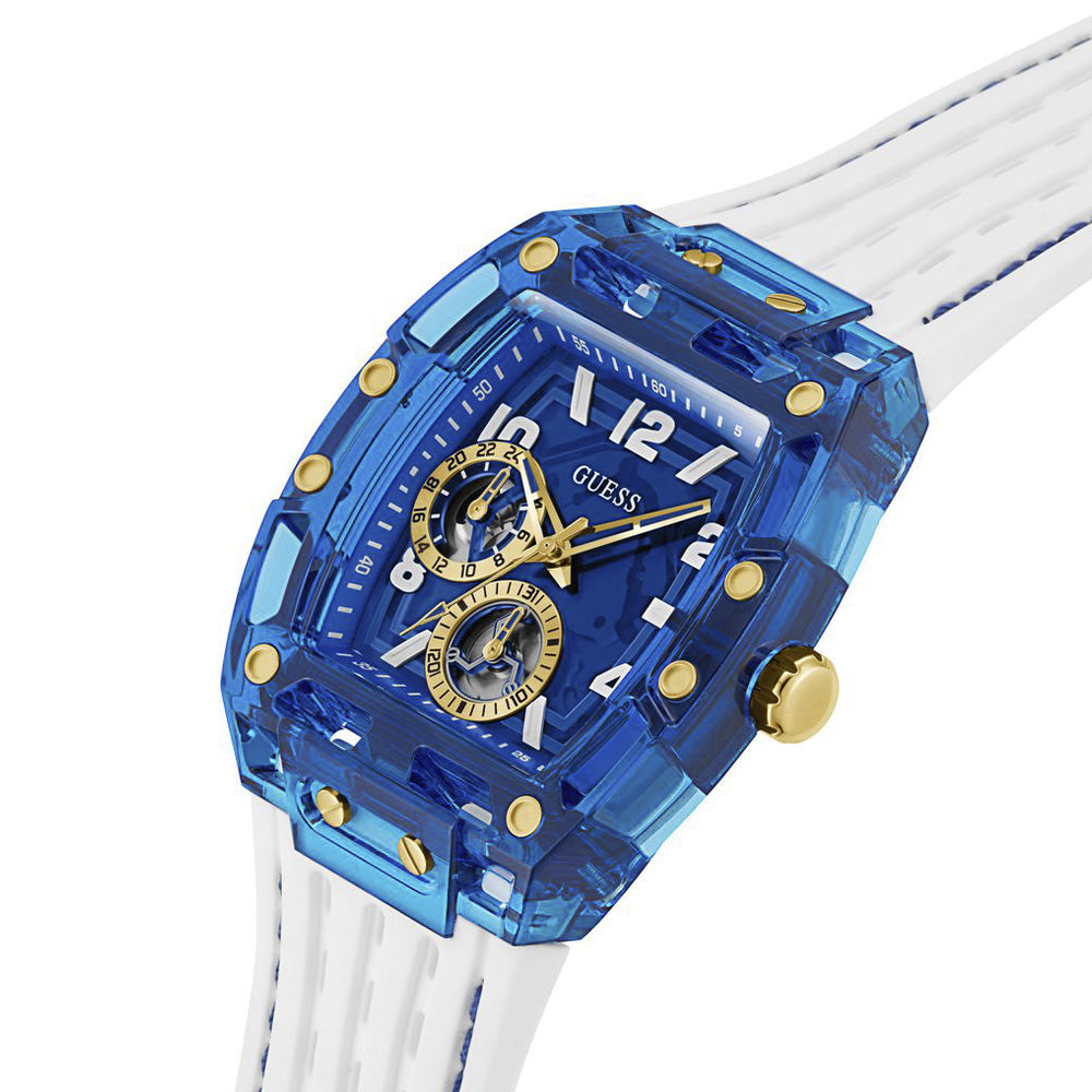 Reloj Guess Phoenix Azul con Blanco GW0499G6