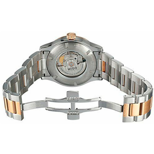 Reloj Mido Multifort Bicolor Dial Blanco M0054302203180