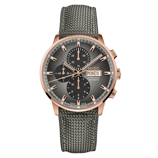 Reloj Mido Commander Chronograph con Doble Correa M0164143608100