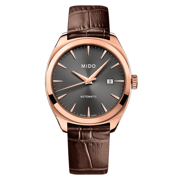 Mido Belluna Cordo Watch with Steel M0245073606100