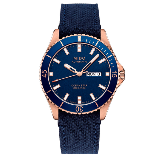 Reloj Mido Ocean Star Captain Naylon M0264303604100