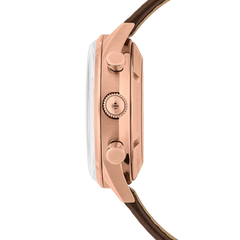 Mido Multifort Watch Pink Case Blue Dial M0404273604200