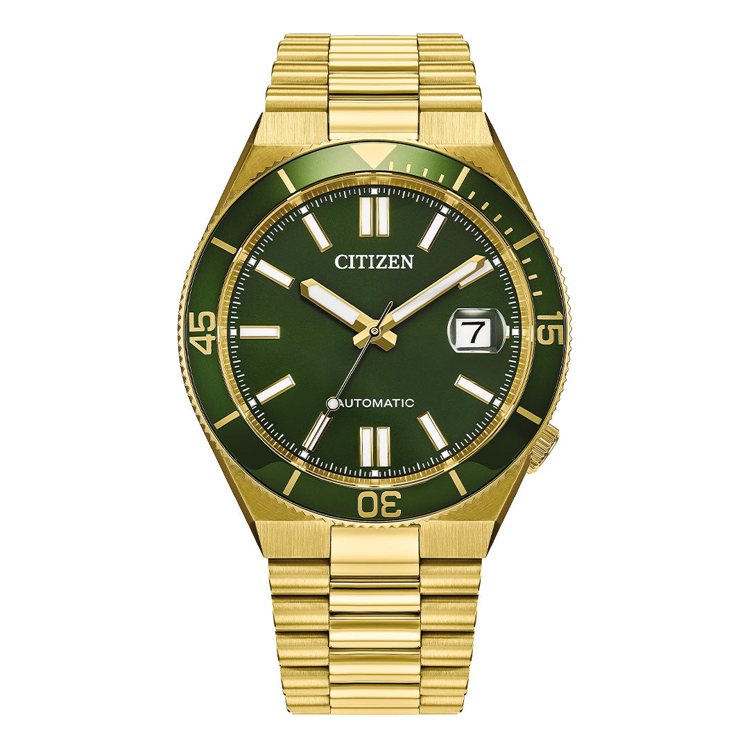 Reloj Citizen Tsuyosa Automático Verde NJ0232-53X