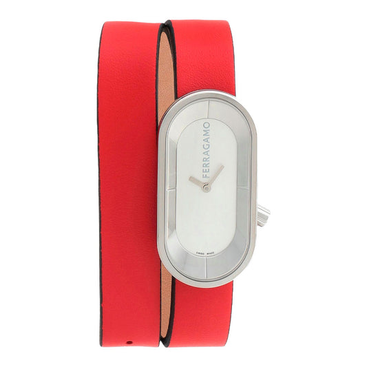 Reloj Ferragamo Curve Cuero Rojo SFK300223