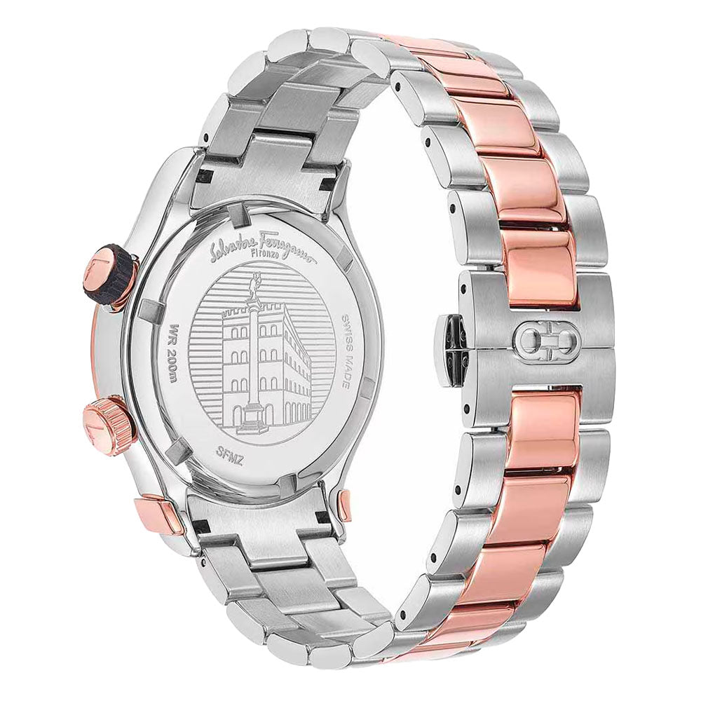 Reloj Ferrragamo 1927 Bicolor Oro Rosa GTM SFMZ00622