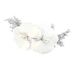 Peineta de Flor con Piedras VEC00006B