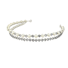 Tiara de Perla con Zircon VEC00021