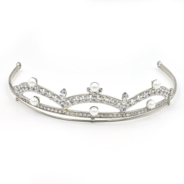 Corona con Perlas VEC6173