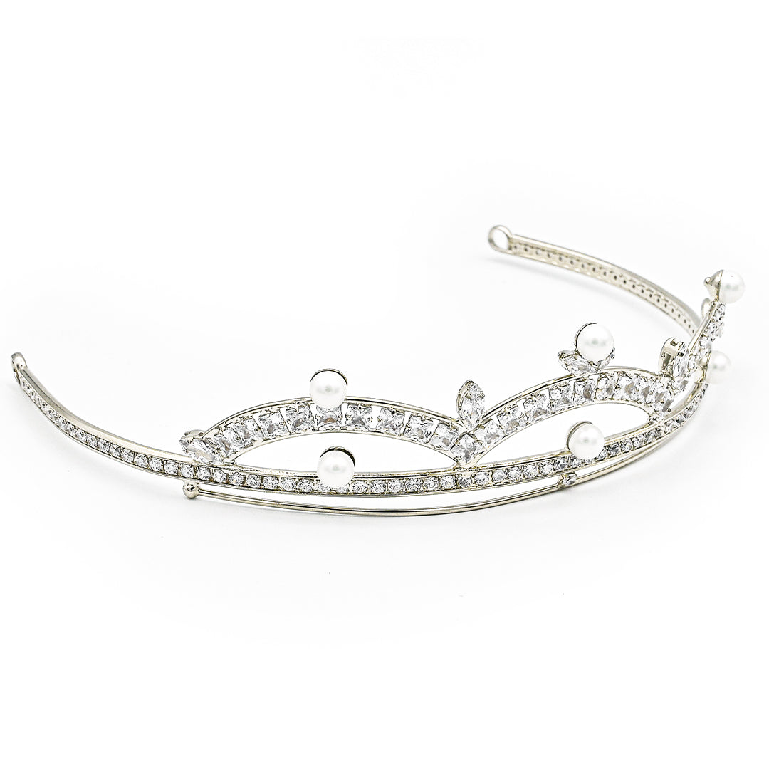 Corona con Perlas VEC6173