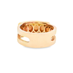 Anillo Masculino con Diseño de Tornillos