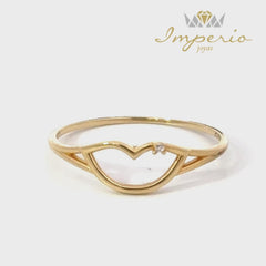 Eternal Kiss Ring Size 18