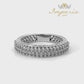 Anillo de Diamantes Elegante T16